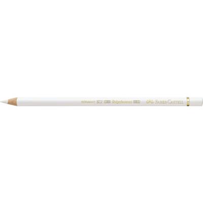 Crayon de couleur POLYCHROMOS Mine 3,8mm à l'Huile Blanc - FABER-CASTELL