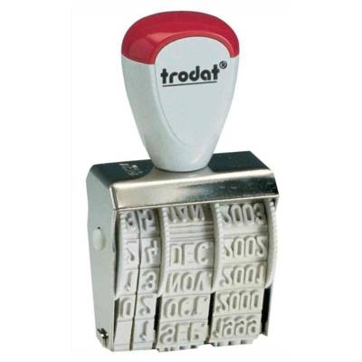 Tampon dateur francais 1020 Mois en lettre 5 x 32 mm