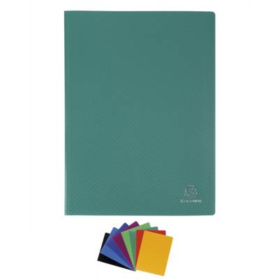 Protège-documents A4 20 pochettes 40 Vues - Coloris Aléatoires