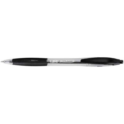 Stylo bille Rétractable ATLANTIS CLASSIC  pointe moyenne 1 mm Noir