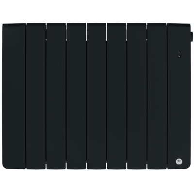 Radiateur chaleur douce connecté Bilbao 4 horizontal 1250W Gris ardoise - THERMOR - 493829