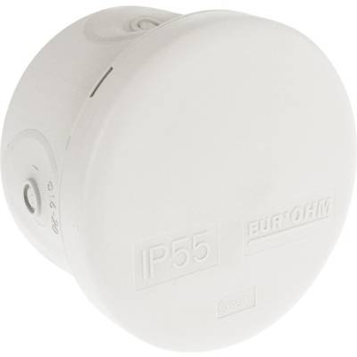 Boite de dérivation étanche IP55 Ø60 x 40 mm - gris - Gedimat - EUR'OHM