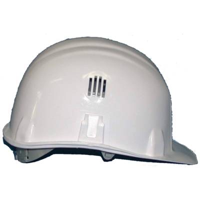 Casque de chantier BRENNUS avec bandeau réglable blanc - Gedimat - GERIN