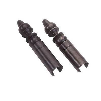 Cache-fiche rustique n°3 acier BROS pour fiche 13x80 - Noir - 3A1380B - Maxoutil