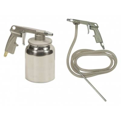 Pistolet de sablage avec tuyau PVC - longueur 2m - Gedimat - MECAFER
