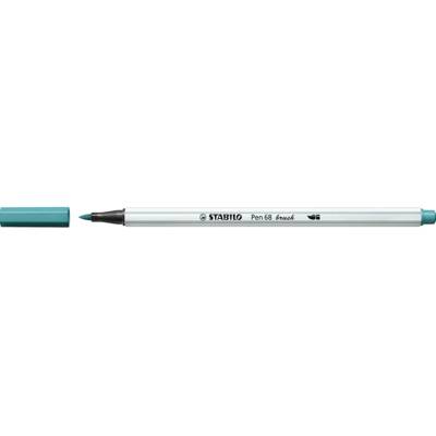 Feutre pointe pinceau Pen 68 brush bleu turquoise - STABILO