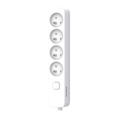 Multiprise 4 prises + interrupteur - Gedimat - QUARX