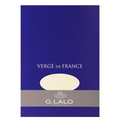 Bloc Vergé A5 50 feuilles 100g Ivoire - G.LALO