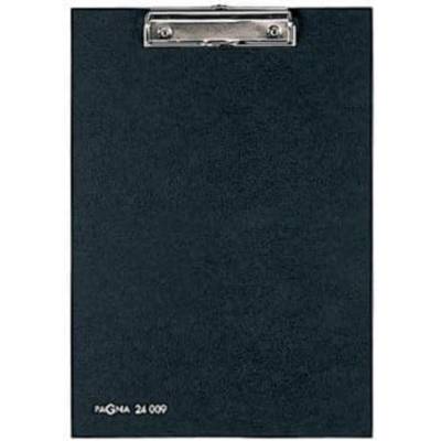 Porte-bloc avec Clip-mécanique et boucle à accrocher A4 noir