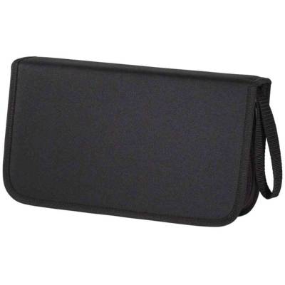 Étui pour CD/DVD nylon pour 104 CD/DVD noir - HAMA