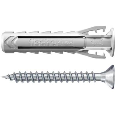 Cheville à expansion nylon SX Plus 6x30 avec vis - Gedimat - FISCHER