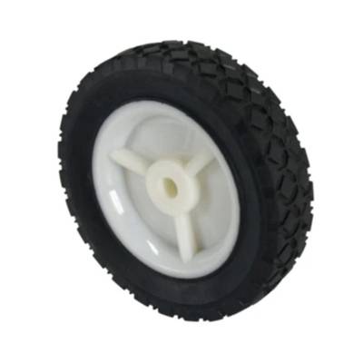 Roue tondeuse caoutchouc noir Ø50 mm alésage Ø12 mm - Gedimat