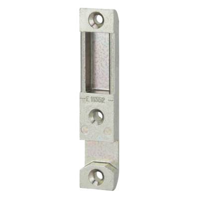 Gâche centrale à encastrer réversible bois 90x18x9mm - Gedimat - THIRARD