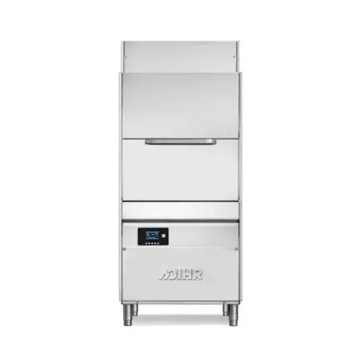 Lave-batterie - Paniers 700x700mm - Récupération de chaleur (hotte), Surpresseur de rinçage, Doseur de lavage, Doseur de rinçage intégrés - LP2STRPLUS - Dihr