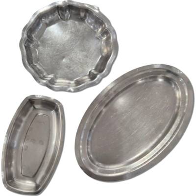 12 16 Plat Toutes Tailles Inox - Vesto