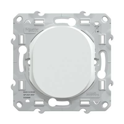 Obturateur OVALIS - blanc - Gedimat - SCHNEIDER ELECTRIC