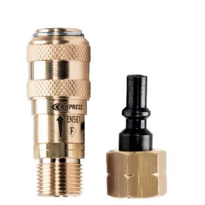 Raccord rapide avec tétine pour manches série 600 - Gedimat