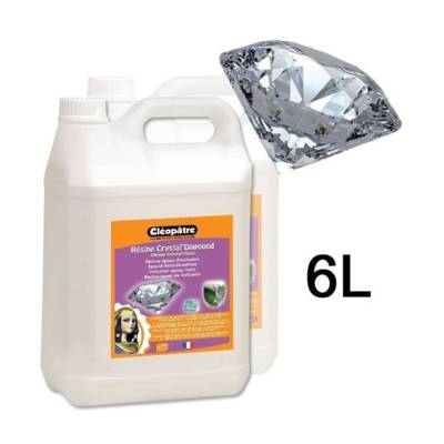 Résine Crystal'Diamond en 6000 ml - CLÉOPÂTRE