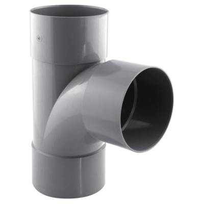 Culotte PVC 87° femelle/femelle pour tube d'évacuation - D100 - Gedimat - FITT