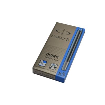 Etui Pack de 5 Cartouches d'encre Quink bleu royal