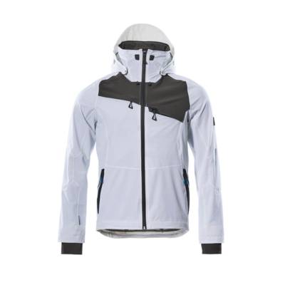 Veste professionnelle d'extérieur imperméable Advanced - Taille S - Blanc / Anthracite Foncé - MASCOT - 17001-411-0618 S