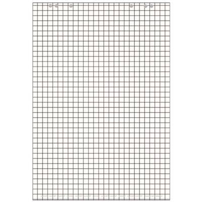 Bloc paperboard, 20 feuilles, à carreaux / en blanc