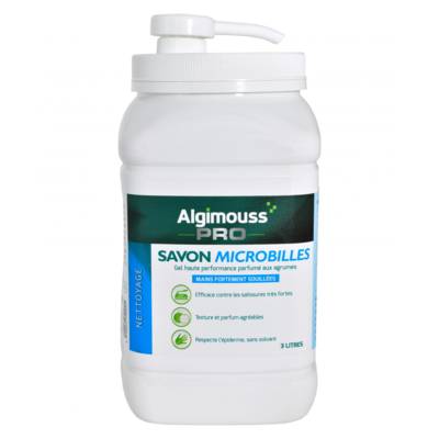 Gel microbilles sans solvant - bidon de 3l - Gedimat - ALGIMOUSS