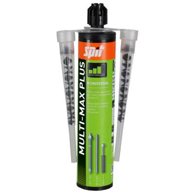 Résine méthacrylate MULTIMAX PLUS 300ml+2 buses - Gedimat - SPIT