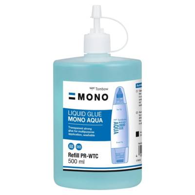 Flacon recharge 500 ml MONO AQUA colle liquide