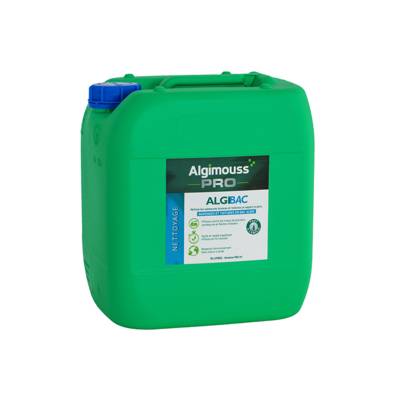 Nettoyant bardage ALGIBAC - bidon de 15l - Gedimat - ALGIMOUSS