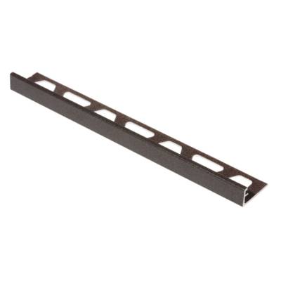 Profilé SCHIENE-TS de finition pour mur gris anthracite - Gedimat - SCHLÜTER SYSTEMS