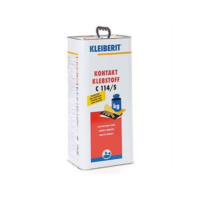 Colle néoprène liquide spatulable KLEIBERIT 114.5 - bidon de 4,5kg (=5,17L) - 114.5.0500 - KLEIBERIT CHIMIE SARL
