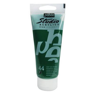Peinture Studio Acrylique Tube Vert de Hooker 100 ml - PÉBÉO