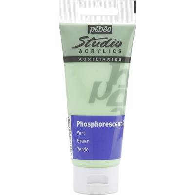 Peinture Liant Studio Acrylics 100 ML Gel Phosphorescent Vert