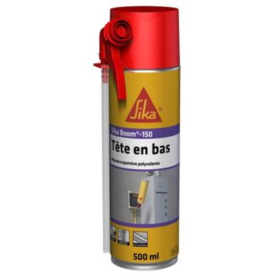 Mousse polyuréthane SIKA BOOM 150 tête en bas - aérosol de 500ml - Gedimat