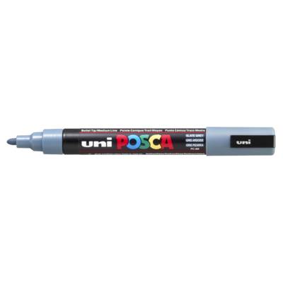 Marqueur pointe conique moyenne pc5m 1,8 - 2,5mm gris ardoise - POSCA