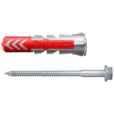 Cheville tous matériaux DUOPOWER 10 x 50 avec vis - sachet de 10 pièces - Gedimat - FISCHER