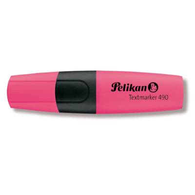 Surligneur TEXTMARKER 490 Pte Biseau 1 - 5 mm Rose fluo