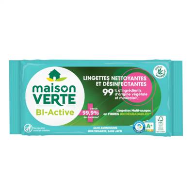 Lingettes désinfectantes BioActive x35