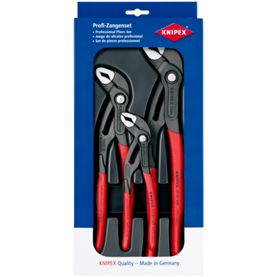 Jeu de pince Cobra - 3 pièces - KNIPEX - 00 20 09 V02