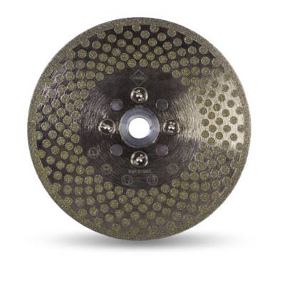 Disque diamanté ECD 125 mm 2 en 1 Super Pro Coupe et meulage 2 faces M14 - 31965 - Maxoutil