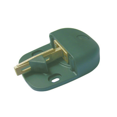 Sabot de portail automatique à visser PVC - boîte de 4 pièces - Gedimat - AFBAT