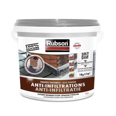 Revêtement imperméable anti infiltrations blanc - Gedimat - RUBSON