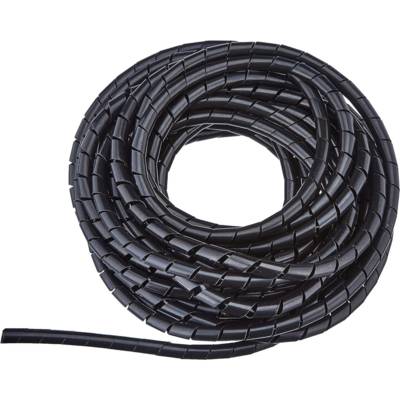 Gaine Cache Câble Tubes 60 mm 10.0 m Noir