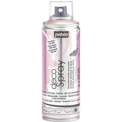 Aérosol 200ml Peinture DécoSpray ROSE NACRE - PÉBÉO