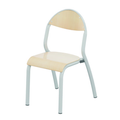 Chaise NUAGE assise et dossier bois Blueprotech® piètement époxy - T2