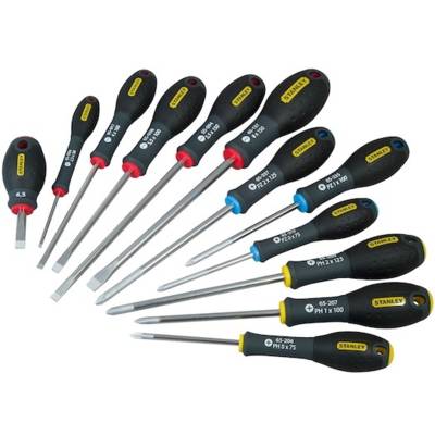 Coffret de 12 tournevis Fatmax - STANLEY - 0-65-426 - Maxoutil