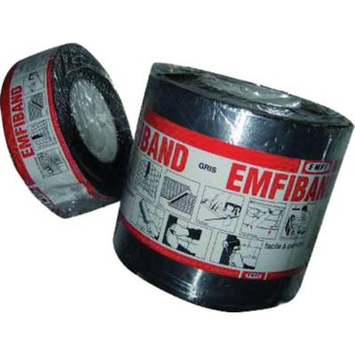 Bande d'étanchéité Emfiband EMFI - 22.5 cm x 10 m - plomb gris - GA225AE001 - Maxoutil