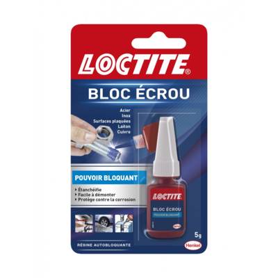 Colle multi-usages bloc écrou - flacon de 5ml - Gedimat