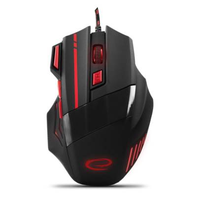Souris gaming Wolf MX201 Optique 2400 DPI 7 boutons noir